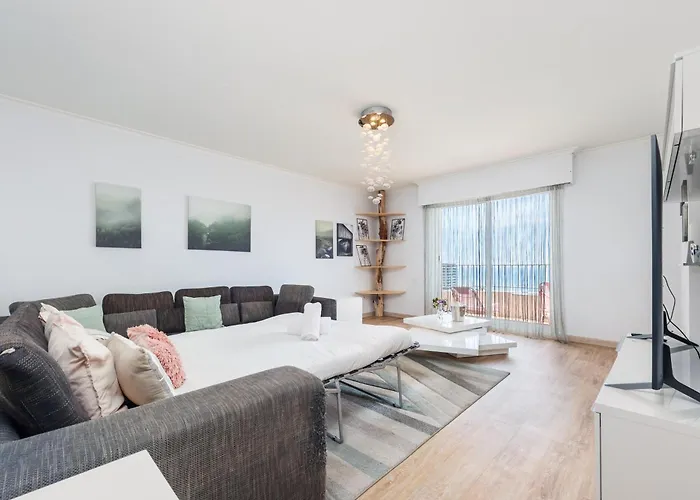 Frontiere Avec Monaco - Balcon Avec Vue - Parking - Do شقة *